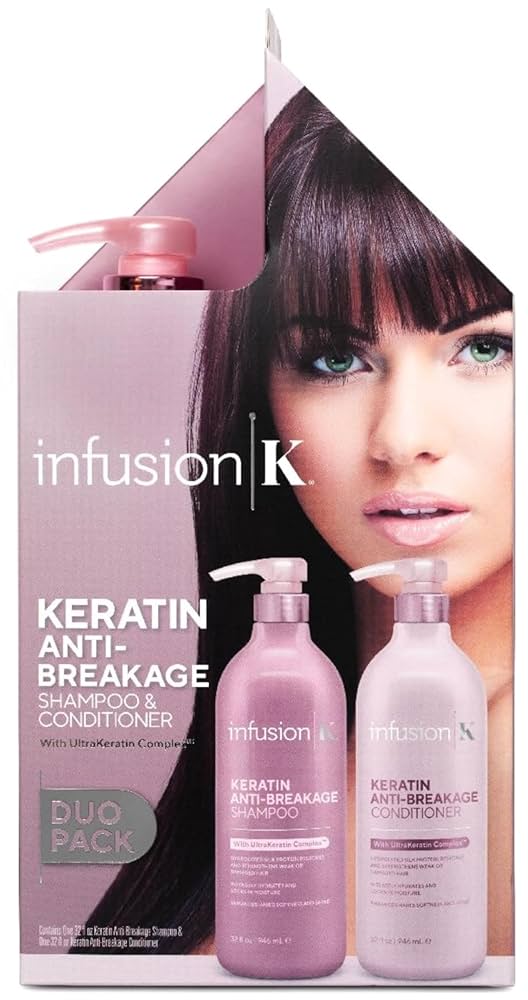 Amazon.com : Infusion K Keratin Anti-Breakage Shampoo